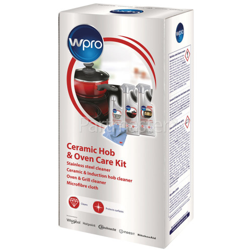 Wpro Ceramic / Induction / Glass Hob / Oven Cleaning Care Kit