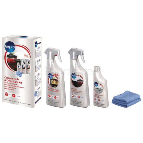 Wpro Ceramic / Induction / Glass Hob / Oven Cleaning Care Kit www