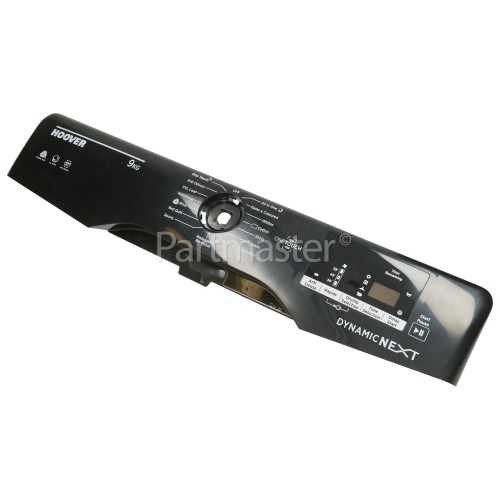 Hoover Black Control Panel Fascia Assembly