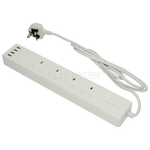 TCP Smart WiFi 4Socket Extension Lead UK Plug www.partmaster.co.uk