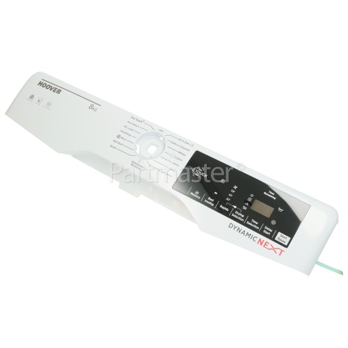 Hoover Control Panel Fascia Assembly - White