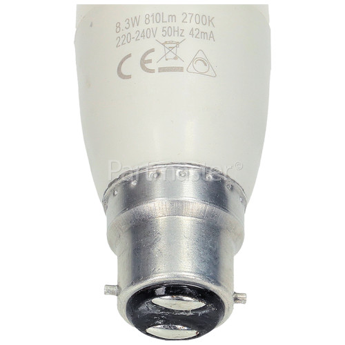 TCP 8.3W BC/B22 LED Dimmable Candle Lamp (Warm White) 60W Equivalent