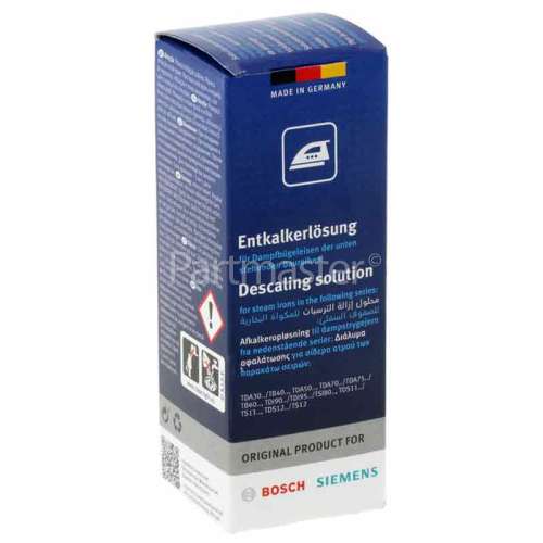 Bosch TDA5072GB/20 Iron & Steam Station Descaling Solution (Pack Of 4)