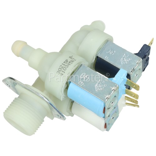 Hoover Cold Water Triple Inlet Solenoid Valve : 2x180Deg. 1x90Deg. & 12 Bore Outlets