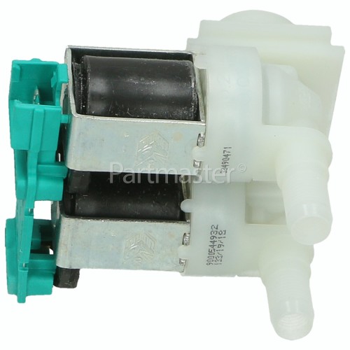Bosch Hot Water Single Solenoid Inlet Valve : 180Deg. With Protected Tag Fitting