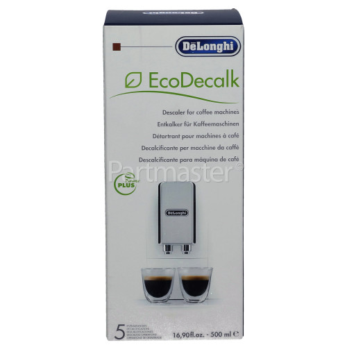 Delonghi EcoDecalk Universal Coffee Machine Descaler www.partmaster.co.uk