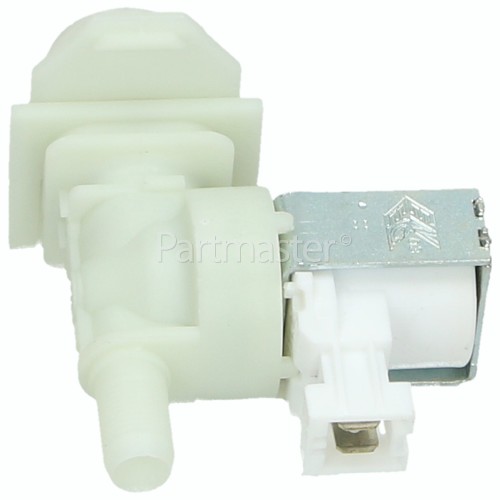 Siemens Hot Water Single Solenoid Inlet Valve : 180Deg. With Protected Tag Fitting & 10.5 Outlet Bore