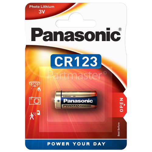 Panasonic CR123 Photo Lithium Battery