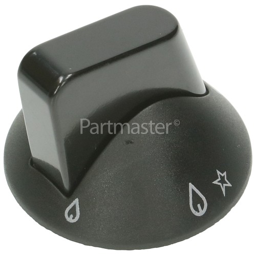 Electrolux Hob Burner Control Knob - Black