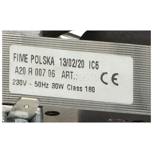 Prestige Oven Fan Motor : FIME 12/02/20 IC6 A20R00706