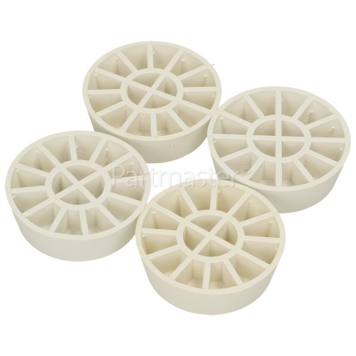 Wpro Universal Feet Shock Pads For Washing Machines Etc.