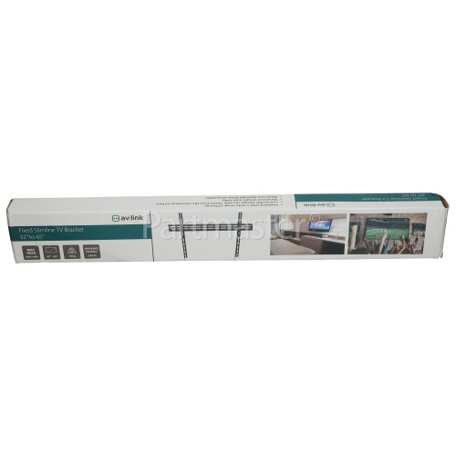 av:link 32" - 65" Slimline Fixed TV Wall Bracket
