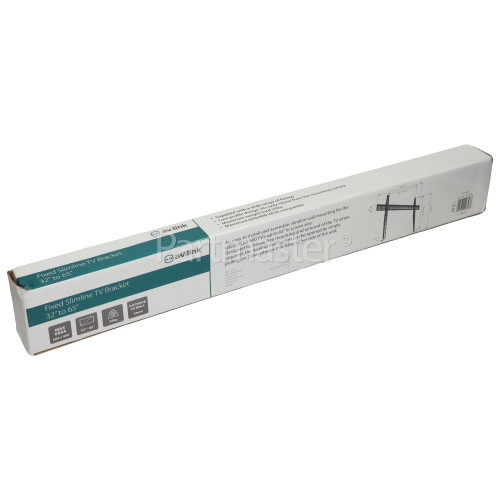 av:link 32" - 65" Slimline Fixed TV Wall Bracket