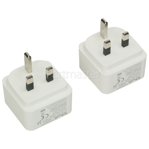 TCP Smart WiFi Single Plug 13amp Socket (Twin Pack)