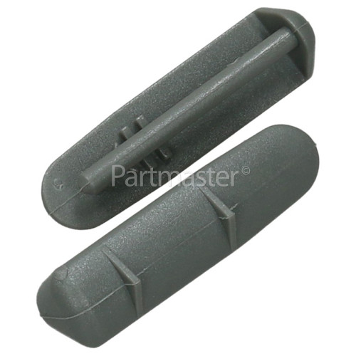 Dishwasher Basket Rear Rail Cap (Pack Of 2) www.partmaster.co.uk
