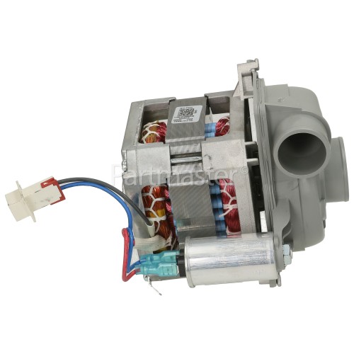 Helkama Recirculation Wash Pump Assembly : Tonlon Motor IC 26225 125w 4uF