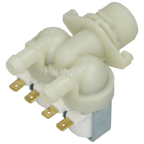 Basic Line Cold Water Double Solenoid Inlet Valve : 180Deg. 12 Bore Outlets