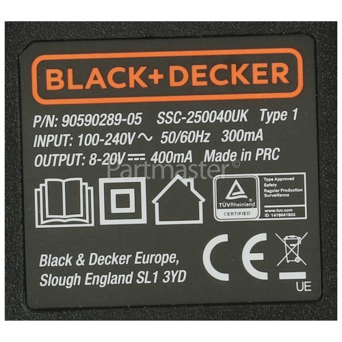 Black & Decker Battery Charger