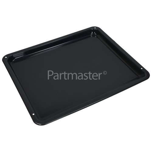 Upo Enamelled Oven Baking Tray (Drip Tray) : 360x426mm X 20mm Deep