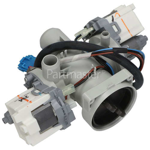 LG Double Drain Pump & Filter Assembly 2 Askoll Mod S3008 Art