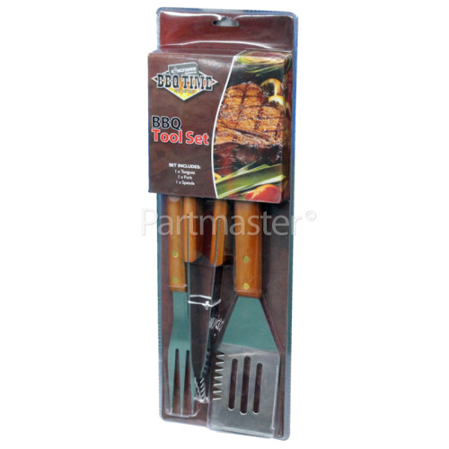 Kingfisher Heavy Duty Stainless Steel BBQ Cooking Utensils