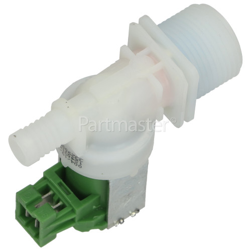 Castor Cold Water Single Inlet Solenoid Valve : 180Deg. With Protected Tag Fitting & 12 Bore Outlet