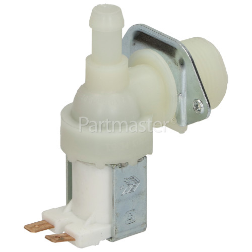 Electric Co Cold Water Single Inlet Solenoid Valve : 90Deg. With 10.5mm Outlet Bore