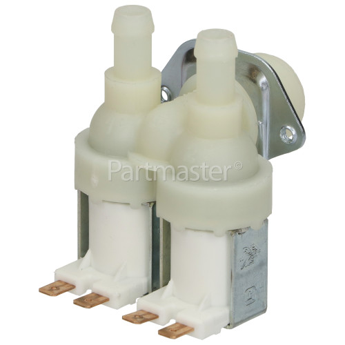 Electrolux Cold Water Double Solenoid Inlet Valve : 90Deg. With 12 Bore Outlets