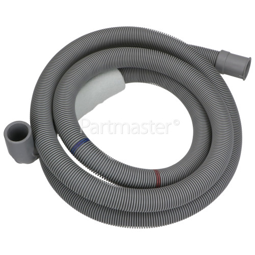 Hisense 2.1mtr Drain Hose : 21mm End With Right Angle End 21mm, Internal Dia.s'