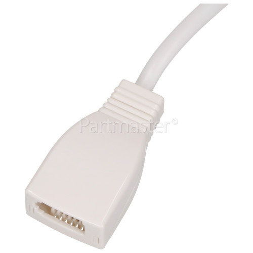 Wellco 3m Telephone Extension Lead