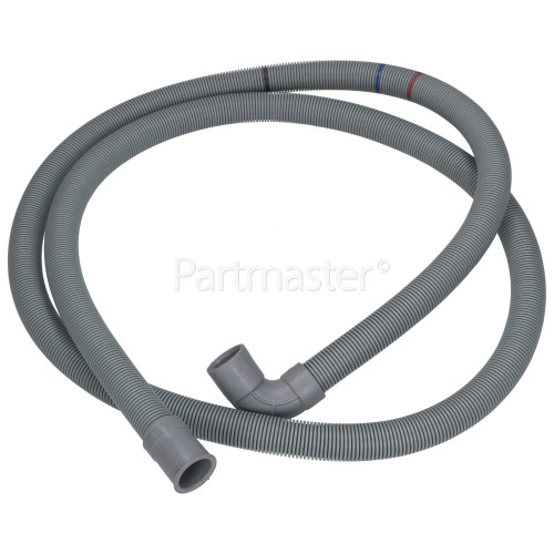 Hisense 1.88mtr. Drain Hose 21mm End With Right Angle End 21mm, Internal Dia.S' Also Fits Gorenje