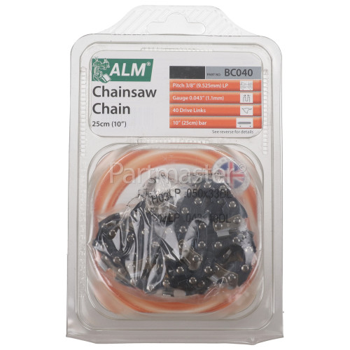 Matrix 25cm (10") 40 Drive Link Chainsaw Chain