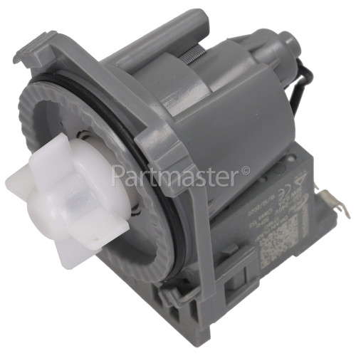 Pelgrim Drain Pump (with Flat Top) (four Fixing To Housing ) : Fudi 1718C (34421177) T/F Etna/Gorenje/Inventum/Mora/Pelgrim/Upo