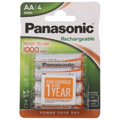 Panasonic AA Rechargeable Batteries