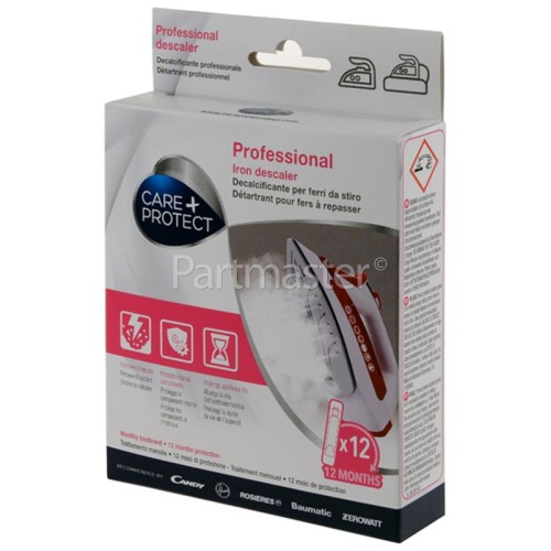 Care+Protect Professional Iron Descaler (Pack Of 12) (Garment Care)