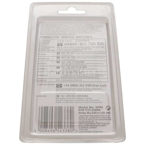 Remington MS5120 SP96 Titanium Shaver Foil & Cutter Combi Pack www