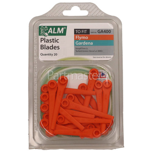 GA400 Plastic Blades (Pack Of 20)