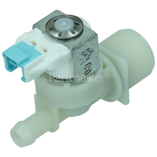 BBC Cold Water Single Inlet Solenoid Valve : 180Deg, With Protected (push) Connector