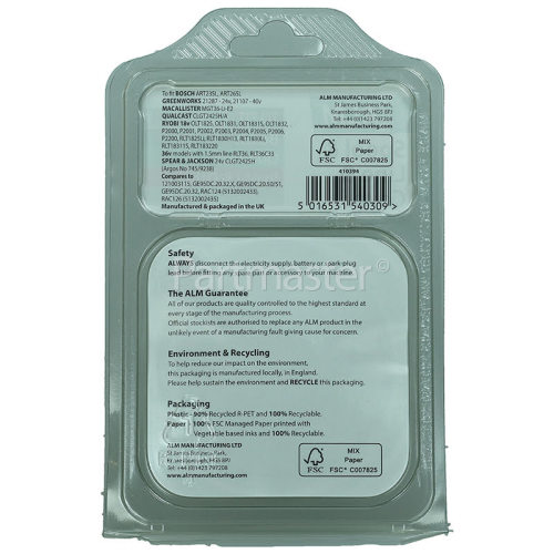 Greenworks CG403 Spool & Line With Spool Cover