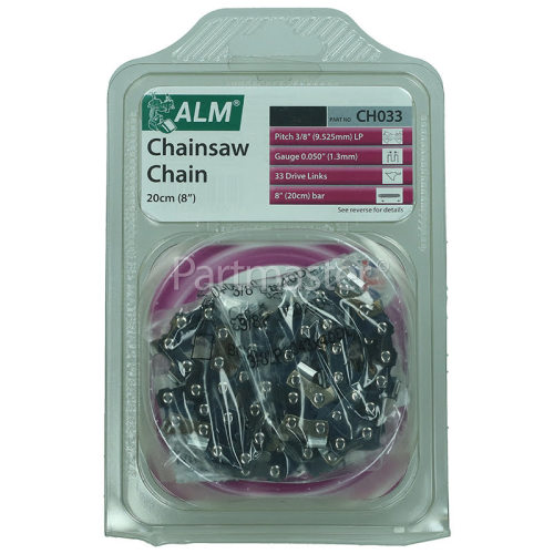 CH033 20cm (8") 33 Drive Link Chainsaw Chain