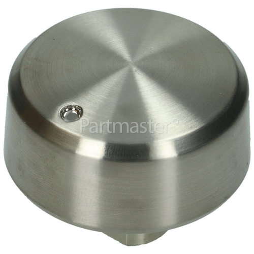 Elba Hob Burner Control Knob - Silver