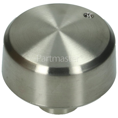 Elba Hob Burner Control Knob - Silver