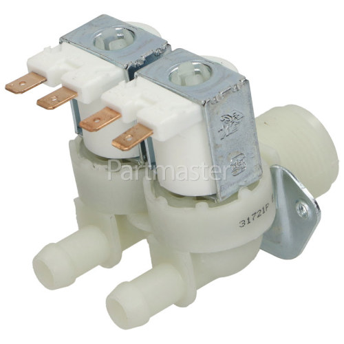 Wasco Cold Water Double Solenoid Inlet Valve : 180deg. 12 Bore Outlets