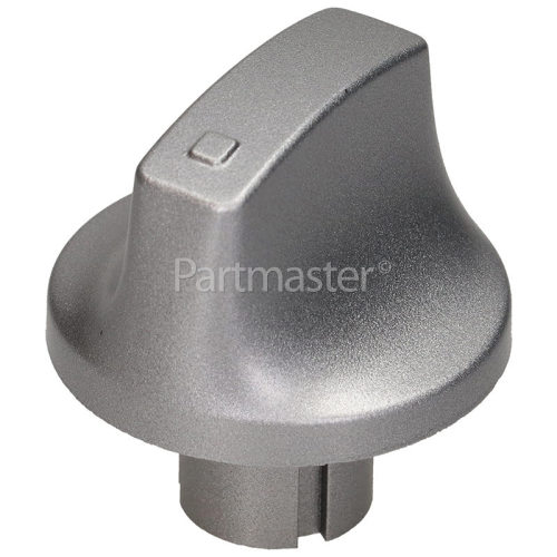 Indesit Cooker Control Knob - Silver