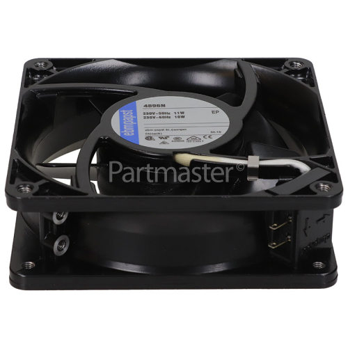 Rangemaster / Leisure / Flavel Low Speed Cooling Fan : EBMpapst 4896N 18W