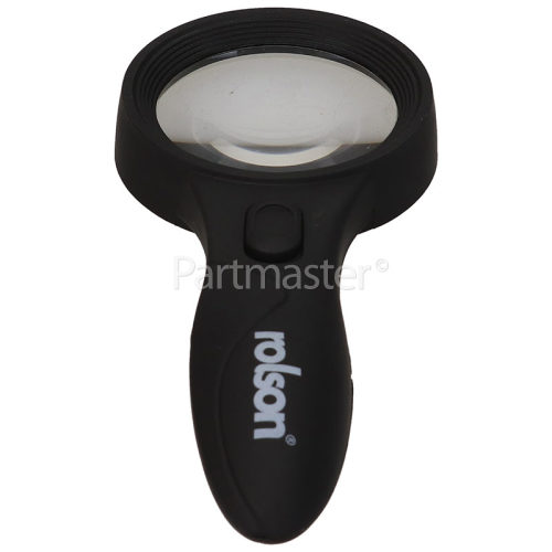 Rolson 6 Mini LED Illuminated Magnifying Glass