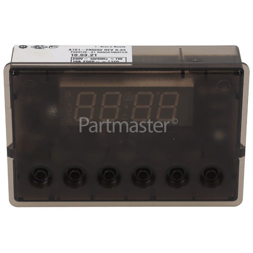 Rangemaster / Leisure / Flavel Electronic Oven Timer : Robertshaw LED198/052. 4BC P063725-01 6 Buttons