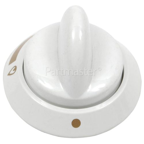 Electrolux Hob Control Knob - White