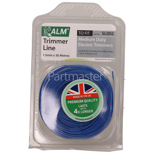 ALM SL002 Trimmer Line - 15m, Blue, 1.6mm
