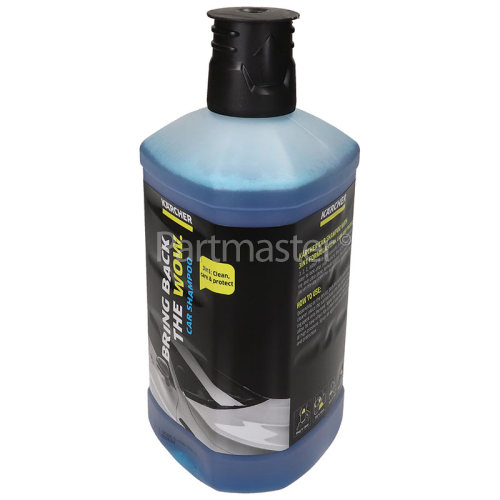 Karcher Wash & Wax Plug 'N' Clean Car Shampoo - 1 Litre